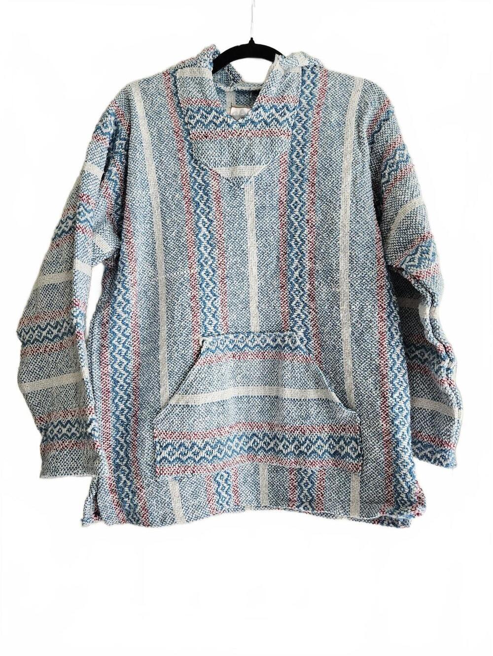 Baja Joe Medium Hooded Baja Hoodie Sweater